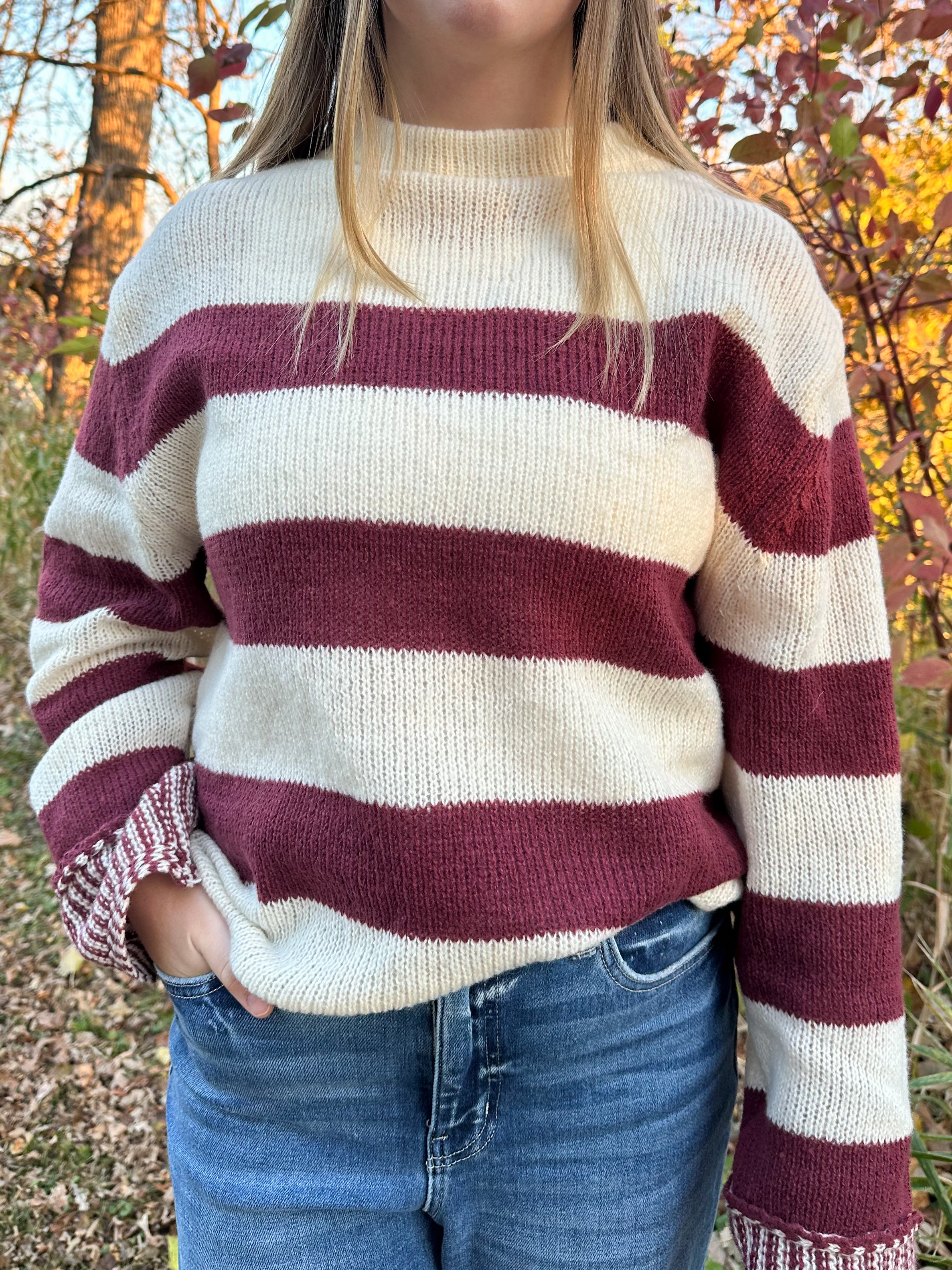 Cabin Striped Knit